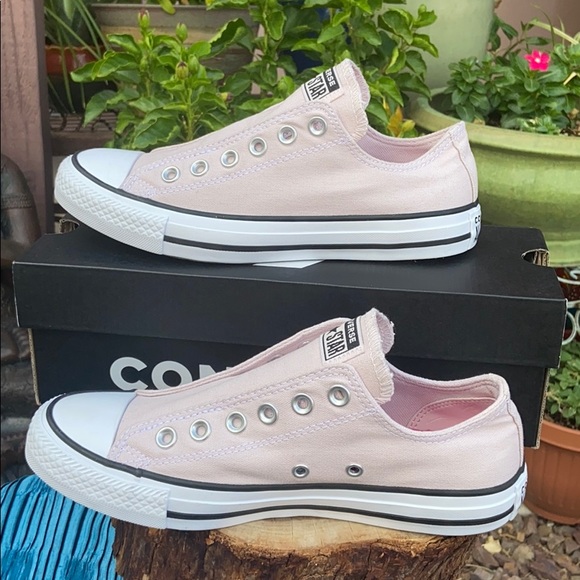 NEW “🌹Barely🌹” Slip On Converse CTAS Sneakers - Picture 4 of 16